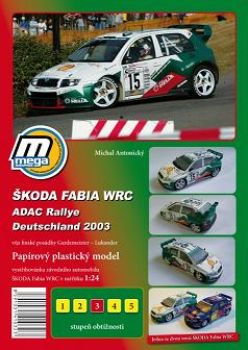 Skoda Fabia WRC ADAC-Rallye Deutschland 2003 1:24