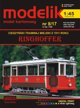 Straßenbahn Ringhoffer aus Cieszyn/Teschen (1911) 1:45