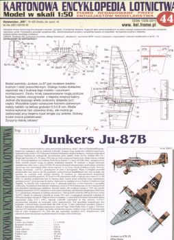 Sturzbomber Junkers Ju-87B (Afrika Korps, 1943) 1:50
