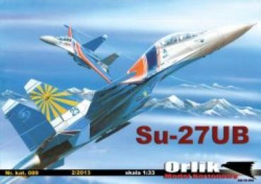 Suchoj Su-27UB sowjet. Kunstfluggruppe "Russian Knights" 1:33