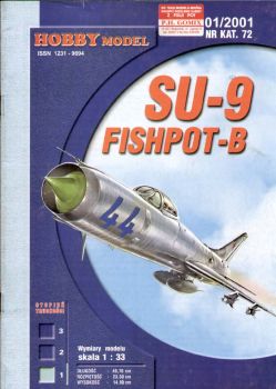 Suchoj Su-9 Fishpot-B Sowjetischer Luftwaffe (1960/70er) 1:33