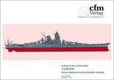 Superpanzerschiff IJN Yamato 1:250 deutsche Beschreibung