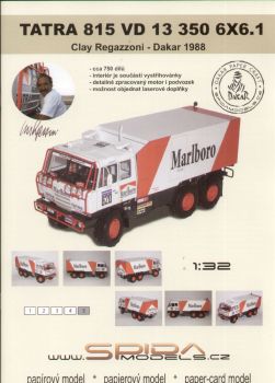 TATRA 815 VD13350 6x6.1 Marlboro Rallye Paris-Dakar (1988) 1:32