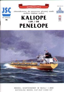 Tanker für flüssigen Schwefel Kaliope oder Penelope 1:400