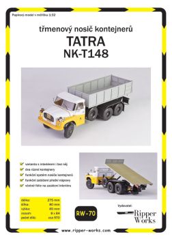 Tatra NK-T148 mit abrollbarer Pritsche und Plattform 1:32