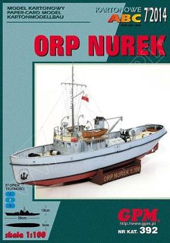 Taucher-Mutterschiff ORP Nurek (1936) 1:100