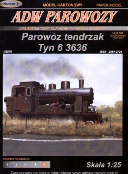 Tenderlok Tyn 6 (Vulcan-Werke AG, 1927) 1:25 extrem übersetzt