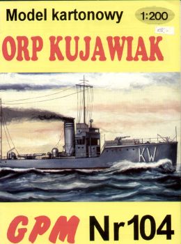 Torpedoboot ORP Kujawiak (ex A-68 Schichau-Werft) 1:200