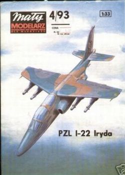 Trainer PZL I-22 Iryda (1990er) 1:33 übersetzt