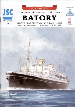 Transatlantikliner M/S BATORY (1947) 1:400 (2.Auflage)