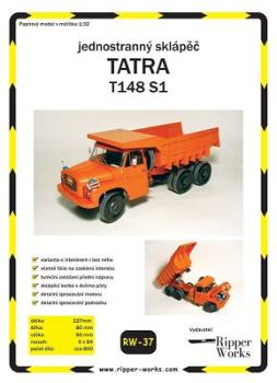 Tschechoslowakischer Kipper Tatra T148 S1 1:32