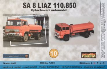 Tschechoslowakischer Sprengwagen SA 8 Liaz 110.850 1:100 einfach