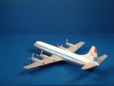Turboprop-Flugzeug Lockheed L-188A Electra (Bj. 1957 – 1961) 1:50 deutsche Anleitung