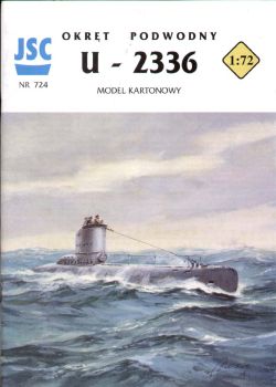 U-Boot des Typs XXIII U-2336 1:72  Erstauflage übersetzt!