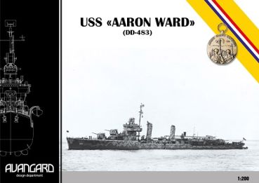US-Amerikanischer Zerstörer USS Aaron Ward DD-483 (1942) 1:200 extrem³
