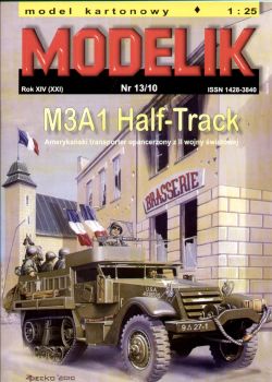 US-Halbkettentransporter M3A1 Half-Track 1:25 extrem