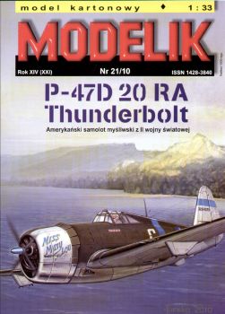 US-Jäger P-47D-20 RA Thunderbolt  "Miss Mary Lou" 1:33