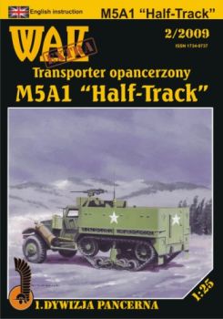US-Mannschaftstransporter M5A1 "Half-Track" 1:25 extrem!