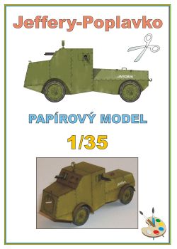 US-Panzerwagen Jeffery-Poplavko "Janosik" Tscheschischer Armee (um 1920) 1:35