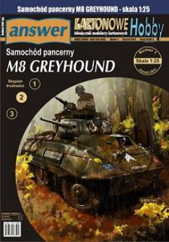 US-Spähpanzer M8 Greyhound 1:25