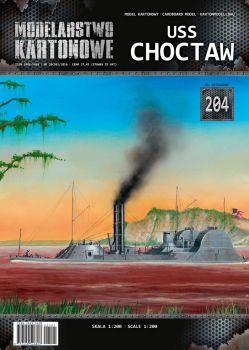 US-amerikanischer Monitor USS Choctaw aus dem Jahr 1853 1:200 präzise
