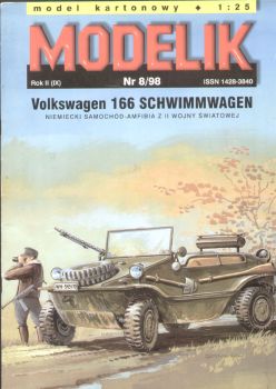 Volkswagen 166 (Kfz. 69 Schwimmwagen) 1:25 Originalausgabe