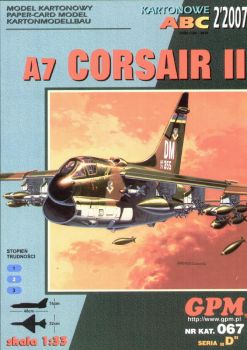 Vought A-7D Corsair II der USAAF 1:33 übersetzt