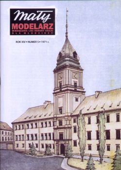 Warschauer Königsschloss 1772   1:200   (Reprint MM 5/71)
