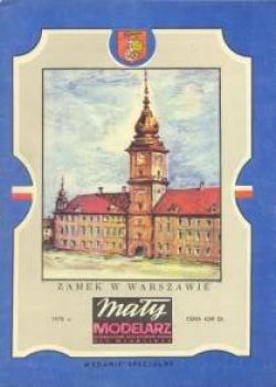 Warschauer Königsschloss aus dem Jahre 1772 1:200 (MM Sonderausgabe 1975)