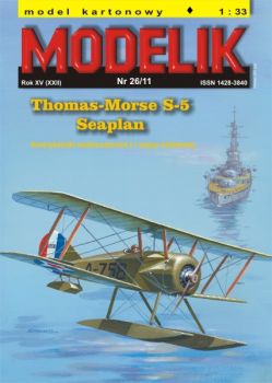 Wasserflugzeug Thomas-Morse S-5 Seaplan (1.WK) 1:33 Offsetdruck