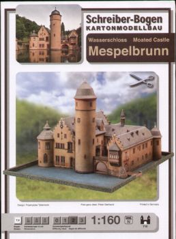 Wasserschloss Mespelbrunn 1:160 (N) deutsche Anleitung (710)