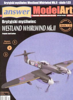 Westland Whirlwind Mk.II der Royal Air Force 1:33