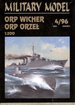 Zerstörer ORP Wicher + U-Boot ORP Orzel (1939) 1:200