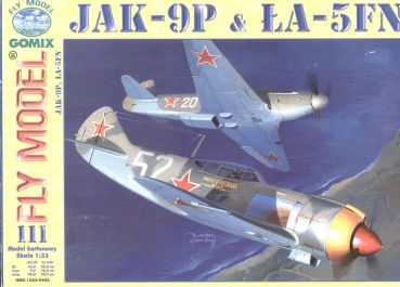 Zwei sowjet. Jäger: Jakowlew Jak-9P & Lawotschkin La-5FN 1:33