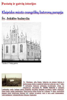 Kirche von Laukininkai in Klaipeda/Memel in Litauen (1687) 1:1540 Ganz-LC-Modell, übersetzt