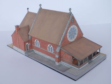 Anglikanische Kirche in Marienbad / Marianske Lazne (Tschechien) 1:150