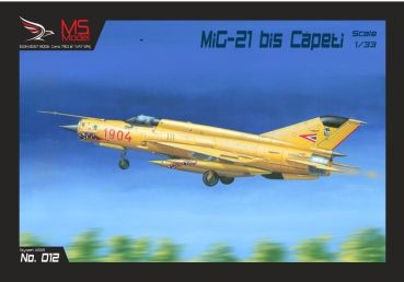 Aggressormaschine der ungarischen Luftwaffe "Capeti" - Abfangjäger Mikoyan Mig-21 MF (Fishbed J)  1:33