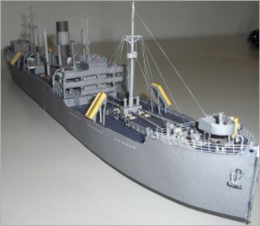 britisches Konvoischiff ss GRAINTON 1:250 deutsche Anleitung