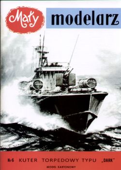 britisches Torpedoboot des Typs "Dark" (1952) 1:80 Reprint