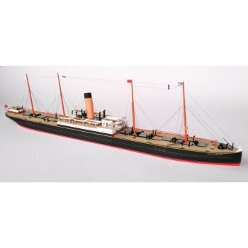 britisches Handelsschiff Californian (1912) inkl. Spantensatz und ein kleiner LC-Detailsatz 1:400
