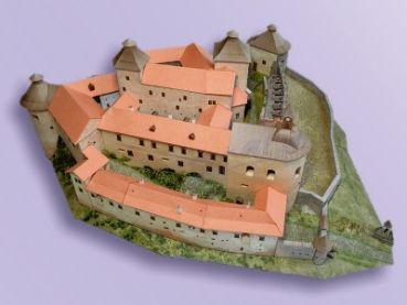 Burg Krasna Horka,  1:300