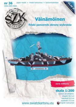 finnisches Küstenpanzerschiff Väinämöinen (1942) 1:200