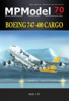 Frachtflugzeug Boeing 747-400 8F „Freighter“ Polar Air Cargo/DHL 1:50 Modellänge: 141,2 cm!