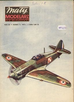französisches Jagdflugzeug Dewoitine D-520 (1940) 1:33