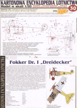 gelbe Fokker Dr.I "Dreidecker" (1918) 1:50