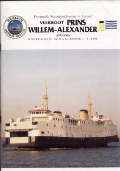 holländische Autofähre Prins Willem-Alexander + 54 Autos 1:200