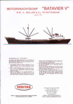 holländischer Frachter BATAVIER V 1:250  einfach