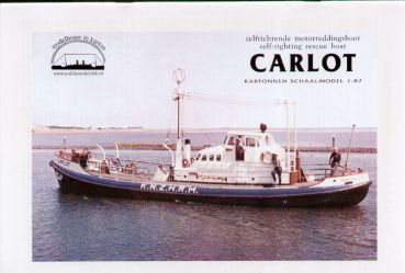 holländischer Seenotrettungskreuzer Carlot der K.N.Z.H.R.M. (Bj. 1960) 1:87