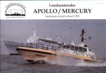 holländisches Lotsenboot Apollo o. Mercury (