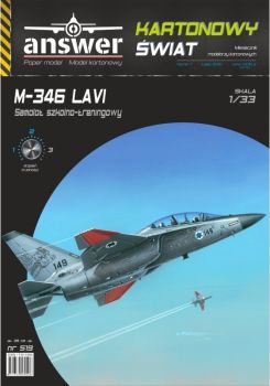 israelisches Schul- und Trainingsflugzeug M-346AJT Lavi (~2015) 1:33